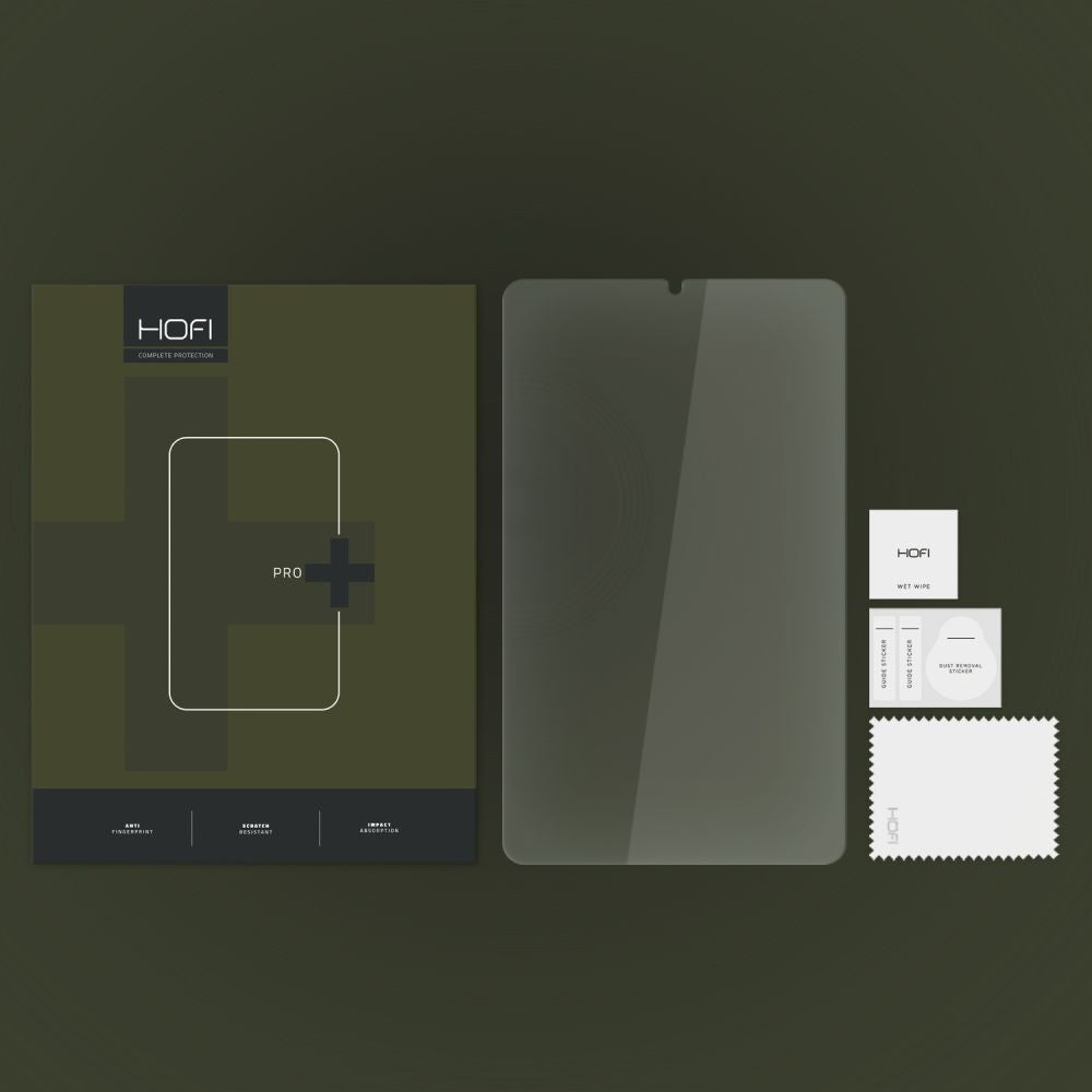 Folia ochronna na ekran HOFI PRO+ dla Samsung Galaxy Tab A11 / Tab A9, Hartowane szkło, Pełne klejenie, 2.5D