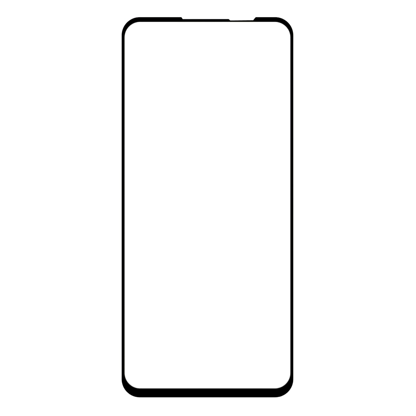 Ceramiczny ochraniacz ekranu OEM do Motorola Moto Moto G54 Power Edition / G14 / G54 / G73, elastyczne szkło, pełne klejenie, 5D, czarny