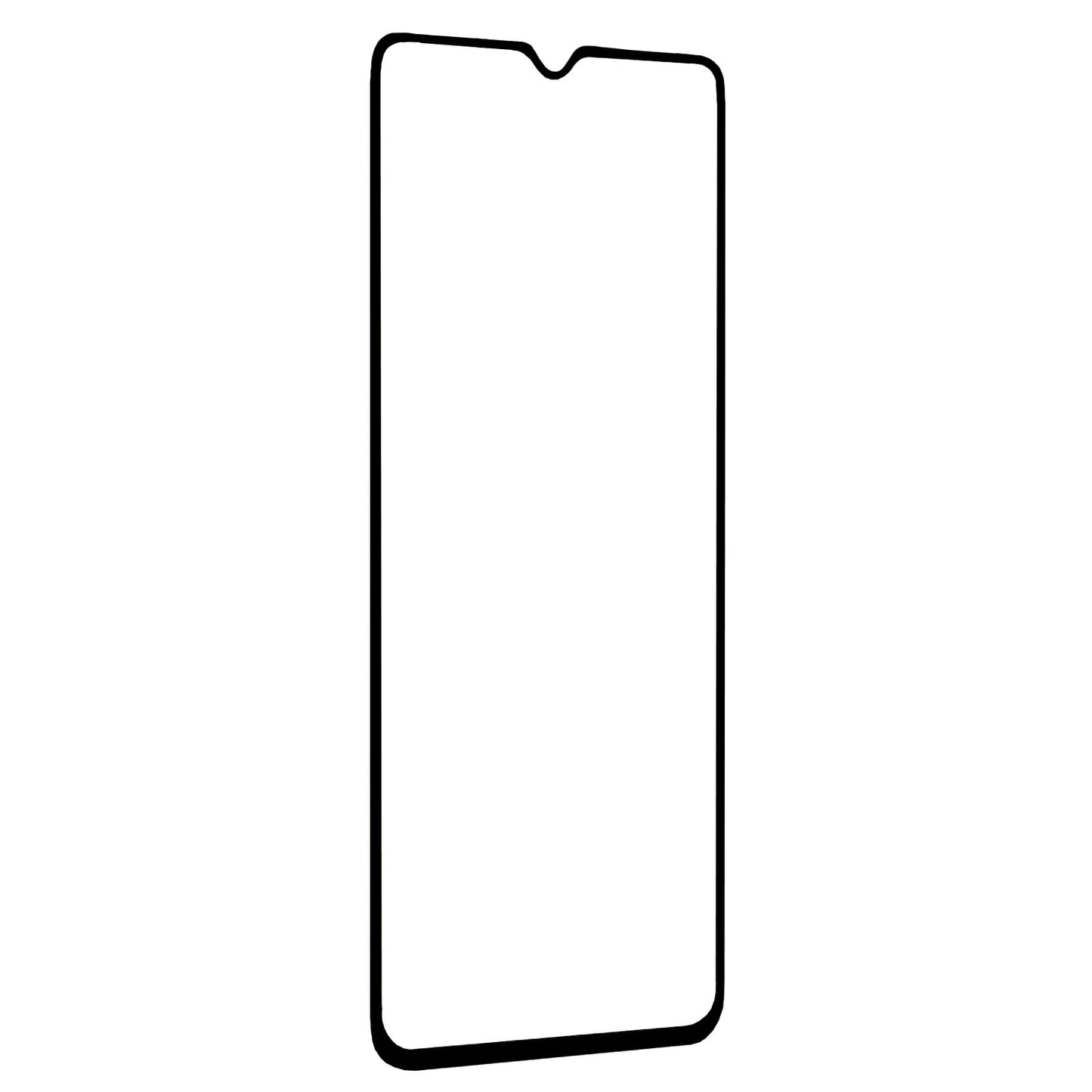Folia ochronna na ekran OEM do Samsung Galaxy A15 5G A156 / A15 A155, szkło hartowane, pełna klej, 9D, czarna