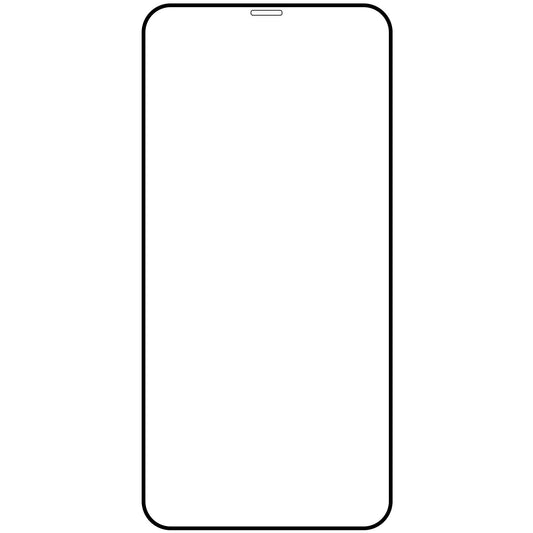 Ochraniacz ekranu Veason PRO do Apple iPhone 12 Pro Max, szkło ochronne, pełne klejenie, 6D, czarny