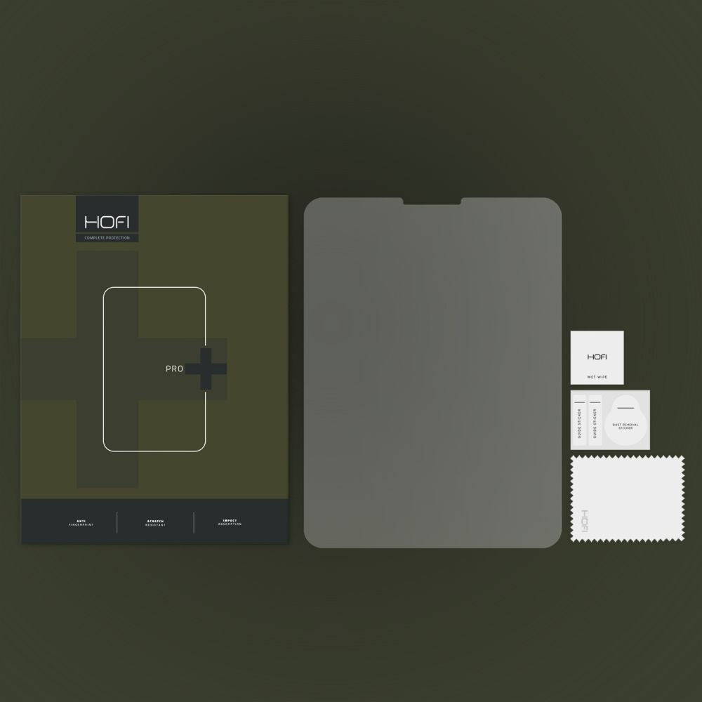 Folia ochronna do ekranu HOFI PRO+ dla Apple iPad Pro 11 (2022) / Pro 11 (2021) / Pro 11 (2020), Hartowane szkło, Pełne klejenie HOFI102