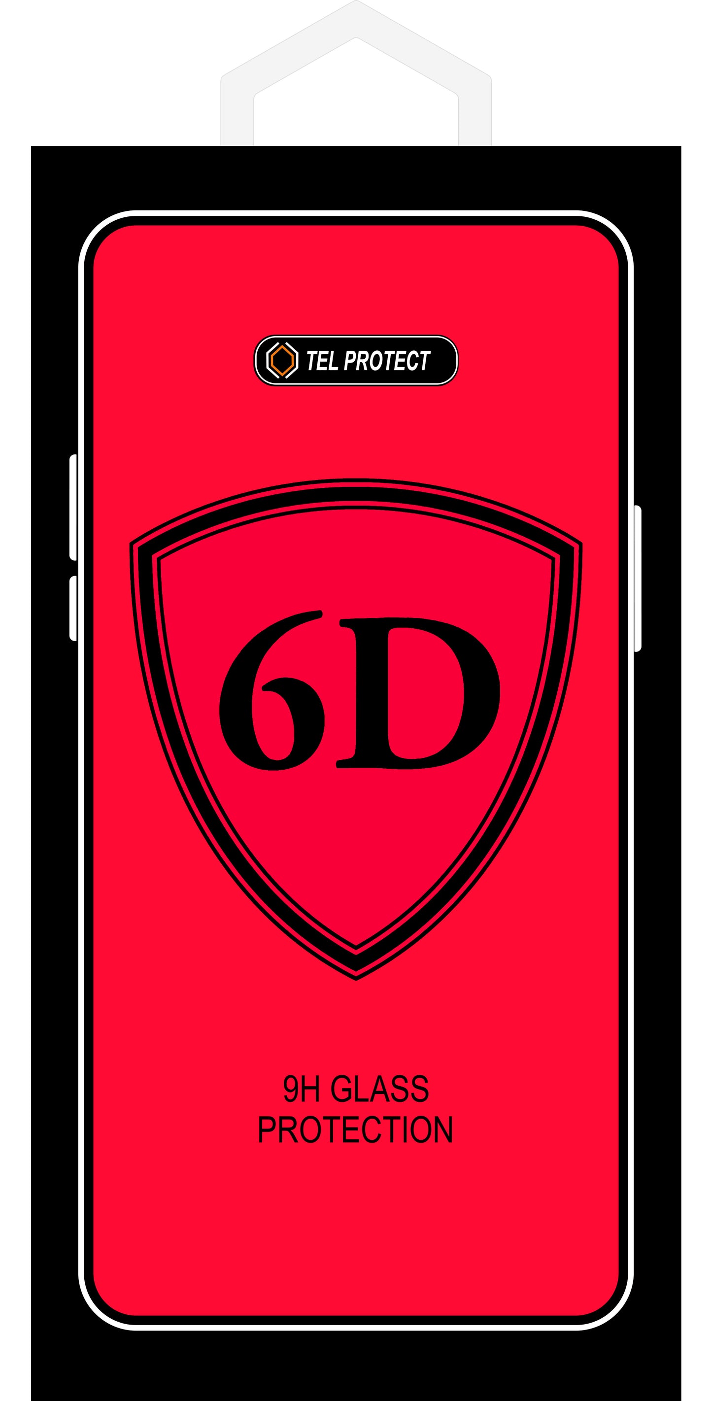 Folia ochronna na ekran OEM do Samsung Galaxy A51 5G A516 / A51 A515, szkło hartowane, pełna klej, 6D, czarna