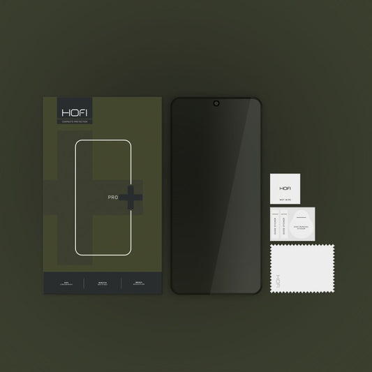 Privacy Screen Protector HOFI Glass PRO+ for Xiaomi 14T Pro / 14T, Protective Shield, Full Glue, 2.5D