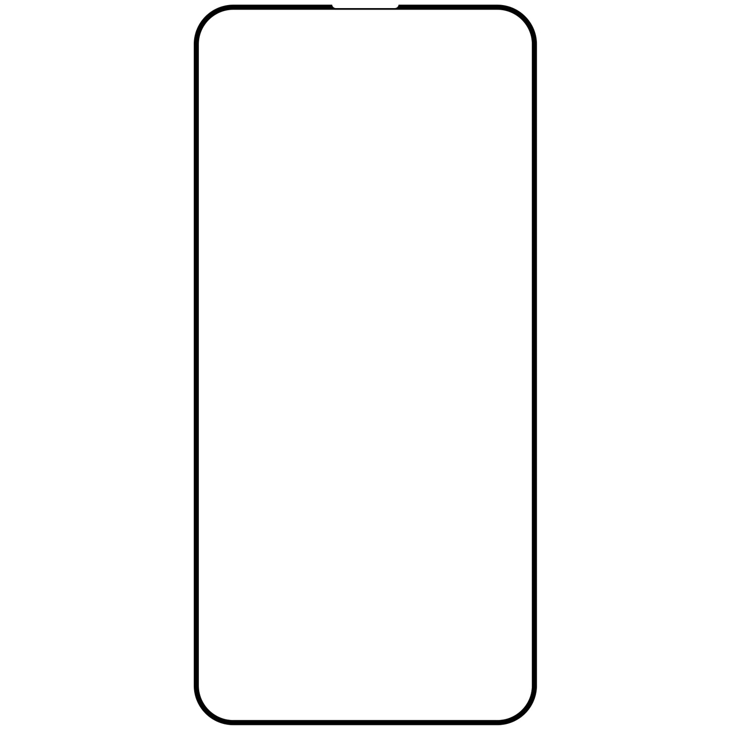 Folia ochronna na ekran OEM do Apple iPhone 15 Pro Max, szkło hartowane, pełny klej, zestaw 10 sztuk, 9D, czarna