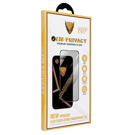 Folia ochronna Ecran Privacy OG Premium do Apple iPhone 17 Pro Max, Szkło Hartowane, Pełne Klejenie