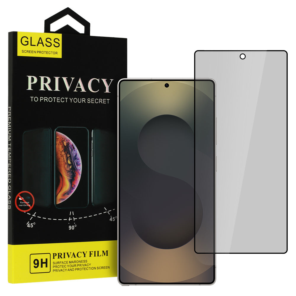 Folia ochronna na ekran Privacy OEM Shield Screen do Samsung Galaxy S25 Ultra S938, szkło hartowane, pełna klejność