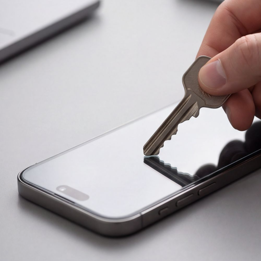 Folia ochronna na ekran Privacy Tech-Protect OneTouch do Apple iPhone 18 Pro Max, szkło hartowane, pełna klej, zestaw 2 sztuki