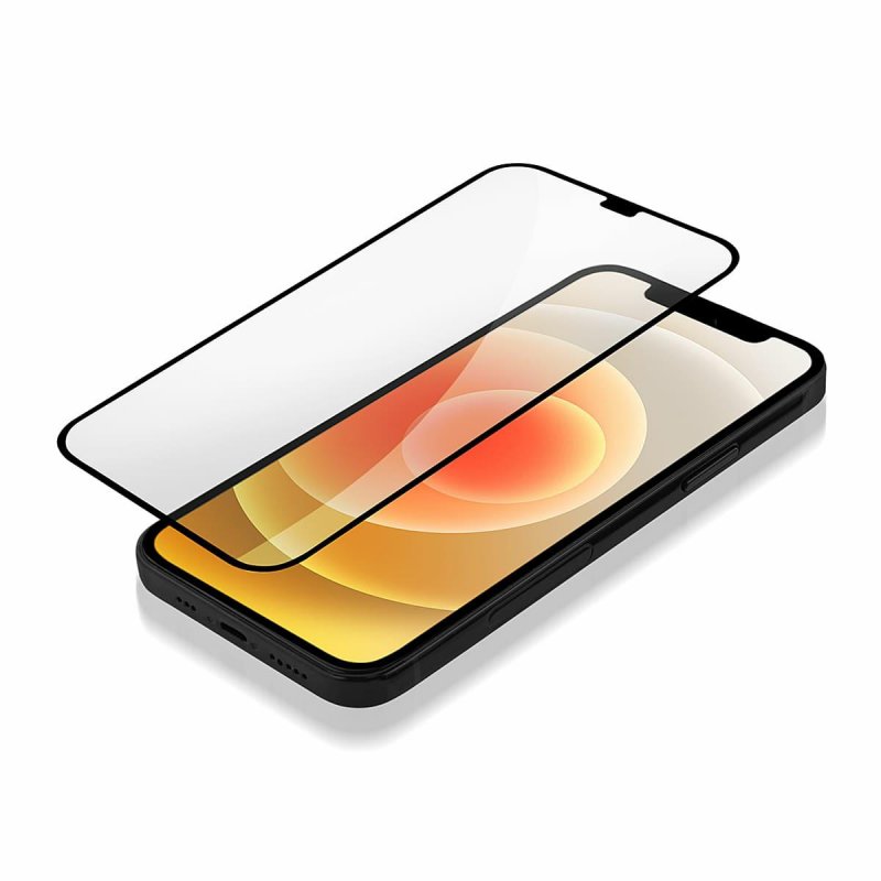 Folia ochronna na ekran OEM OG Premium do Apple iPhone 11 / XR, szkło hartowane, pełna warstwa kleju, czarna