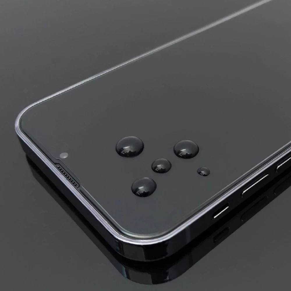 Folia ochronna na ekran Privacy WZK AntiSpy do Apple iPhone 15 Pro, szkło hartowane, pełna warstwa kleju