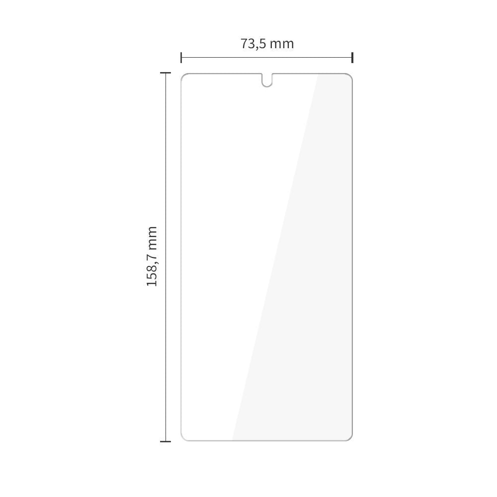Folia ochronna na ekran Tech-Protect dla Samsung Galaxy S25 Ultra S938, Szkło Hartowane, Pełne Klejenie, Zestaw 10 sztuk