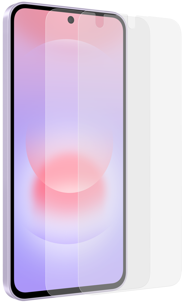 Folia ochronna na ekran Samsung dla Galaxy A37 5G, Plastik, Zestaw 2 sztuki EF-UA376CTEGWW