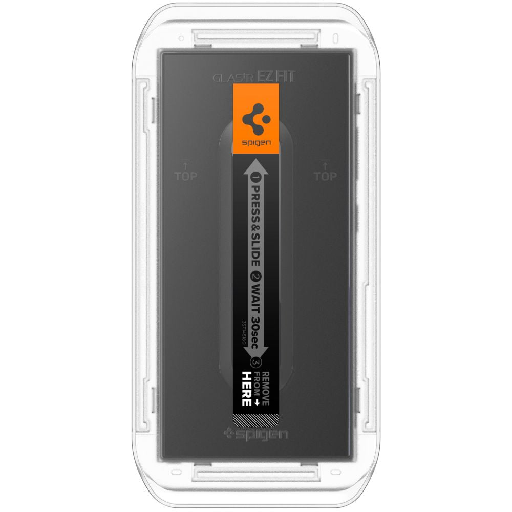 Spigen EZ FIT Screen Protector dla Samsung Galaxy S24 Ultra S928, szkło ochronne, pełny klej, zestaw 2 sztuk