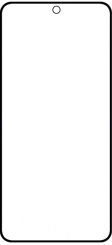 Folia ochronna Matte OEM na ekran dla Samsung Galaxy A35 5G A356, Hartowane szkło, Pełne klejenie, 6D, Czarna