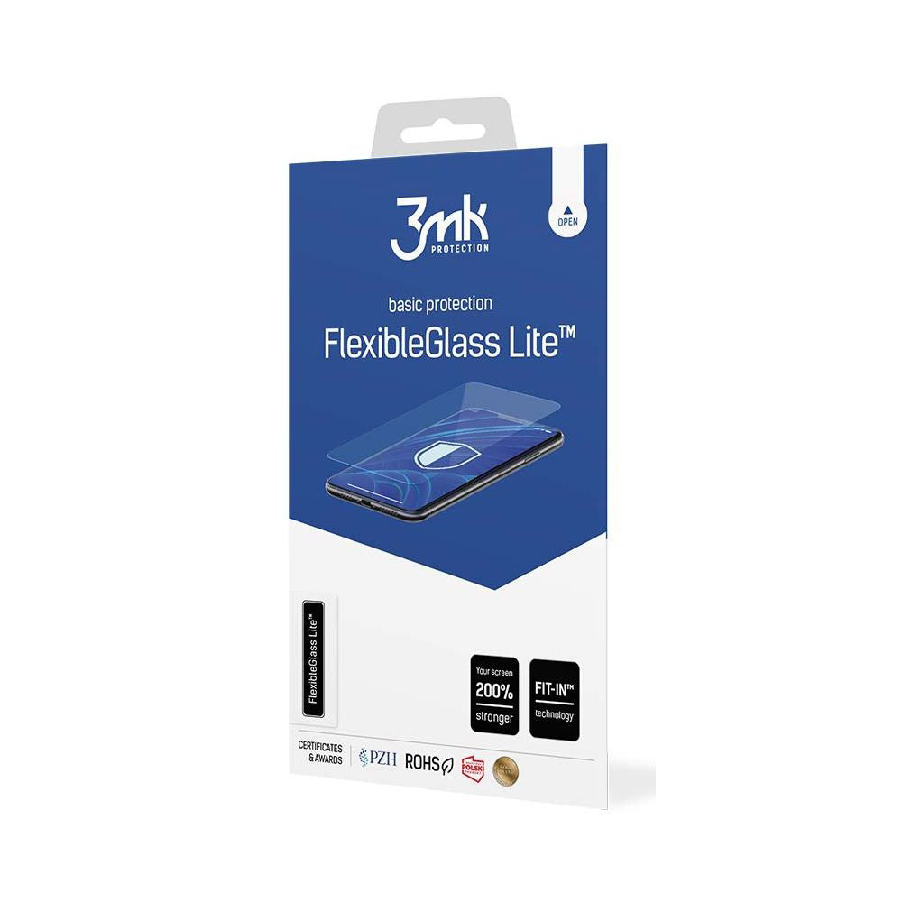 Folia ochronna do ekranu 3MK FlexibleGlass Lite dla Realme Note 70T, Szkło Elastyczne, Pełne Klejenie