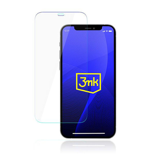 Folia ochronna na ekran 3MK FlexibleGlass dla Apple iPhone 12 Pro Max, elastyczne szkło, pełna warstwa kleju