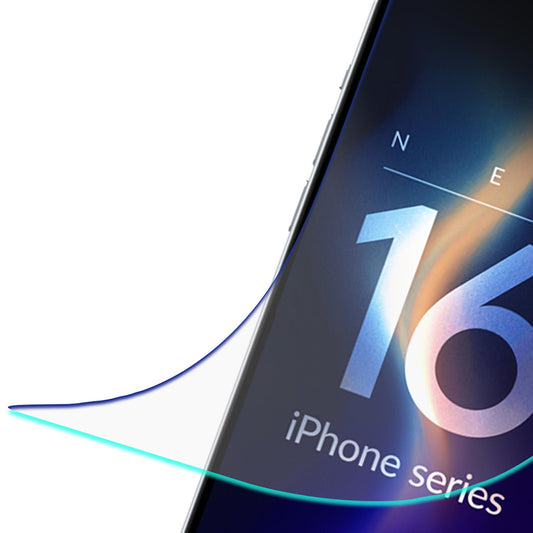 Folia ochronna na ekran 3MK FlexibleGlass do Apple iPhone 17e / 16e, elastyczne szkło, pełna warstwa kleju