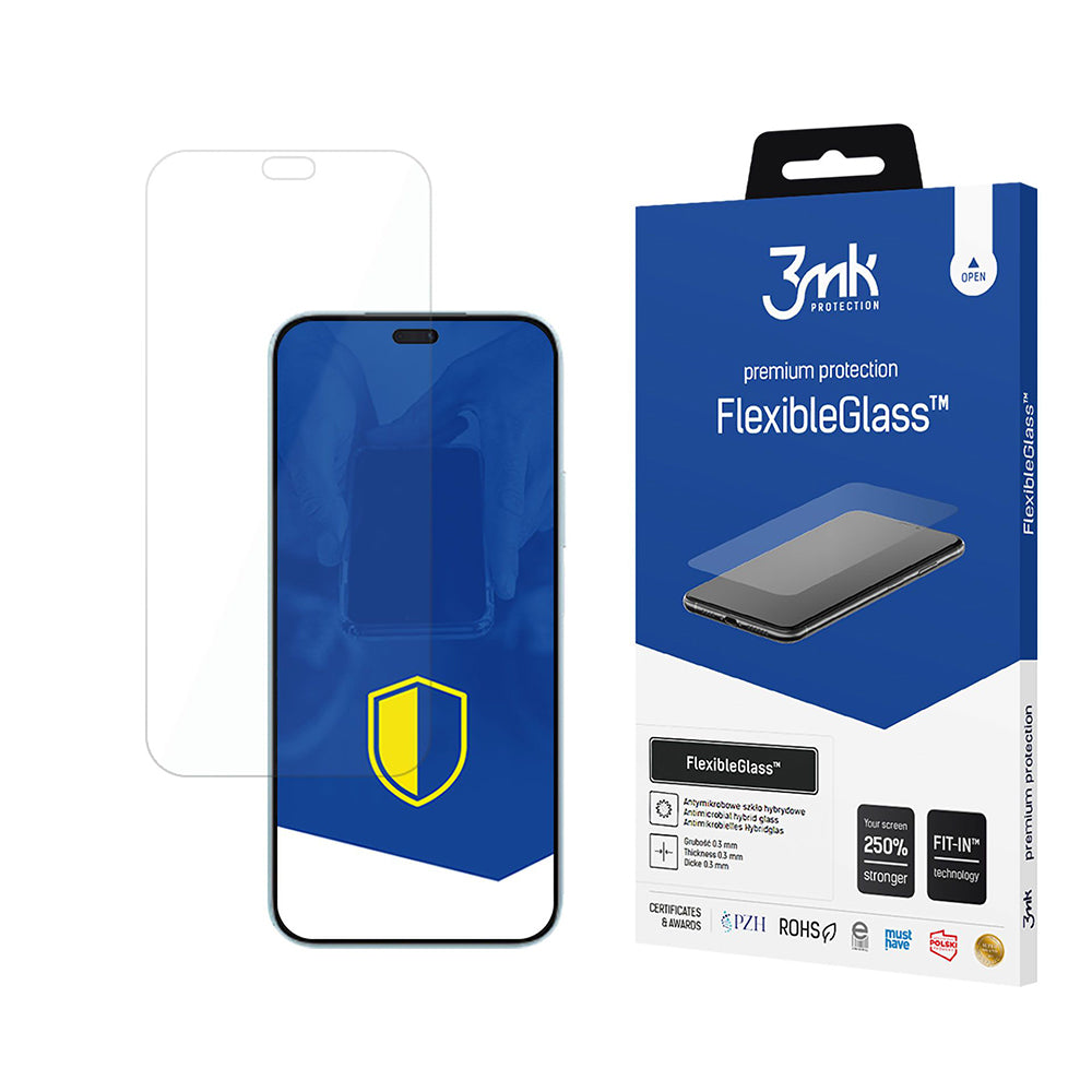 Folia ochronna na ekran 3MK FlexibleGlass do Honor 200 Lite, elastyczne szkło, pełna warstwa kleju