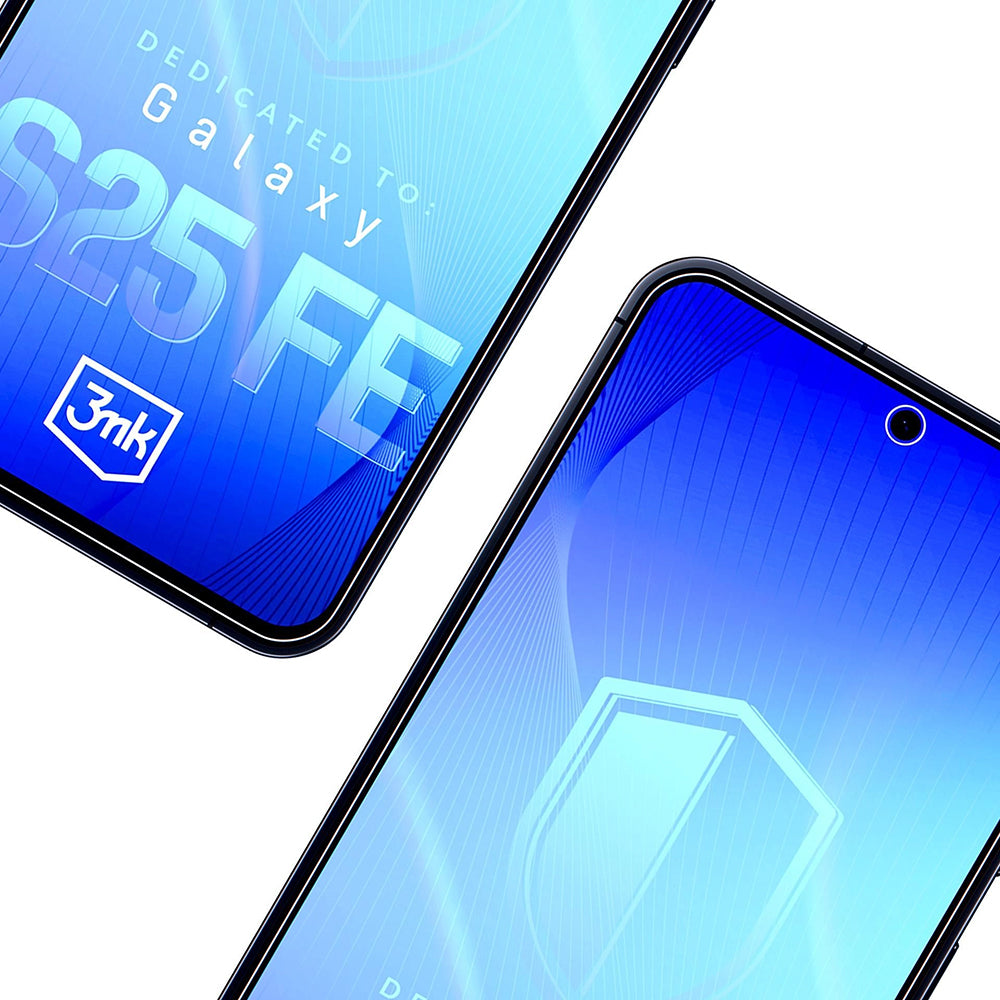 Folia ochronna na ekran 3MK FlexibleGlass dla Samsung Galaxy S25 FE, Szkło Elastyczne, Pełne Klejenie