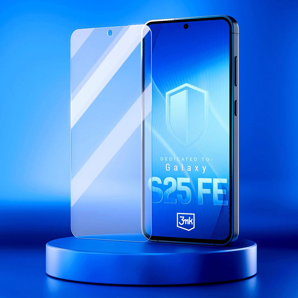 Folia ochronna na ekran 3MK FlexibleGlass dla Samsung Galaxy S25 FE, Szkło Elastyczne, Pełne Klejenie