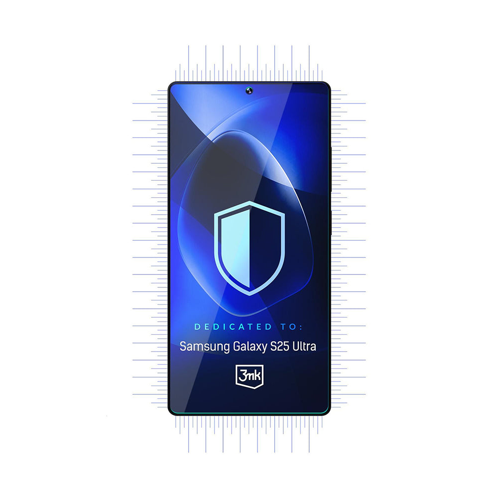 Folia ochronna na ekran 3MK FlexibleGlass do Samsung Galaxy S25 Ultra S938, elastyczne szkło, pełna warstwa kleju