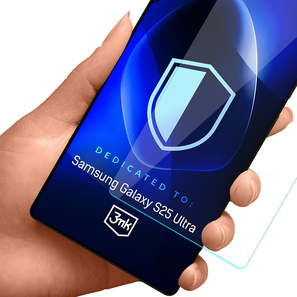 Folia ochronna na ekran 3MK FlexibleGlass do Samsung Galaxy S25 Ultra S938, elastyczne szkło, pełna warstwa kleju