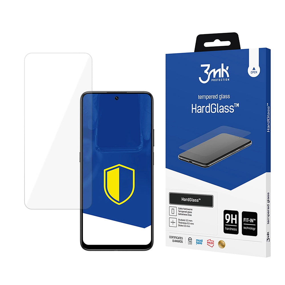 Folia ochronna na ekran 3MK HardGlass do Honor 400 Smart 4G / 400 Smart 5G, szkło hartowane, pełna warstwa kleju
