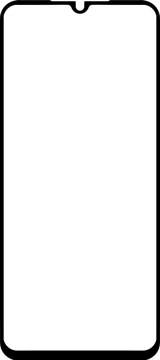 Ochraniacz ekranu BLUE Shield do Samsung Galaxy A24 4G A245, szkło ochronne, pełne klejenie, przyjazny dla etui, czarny