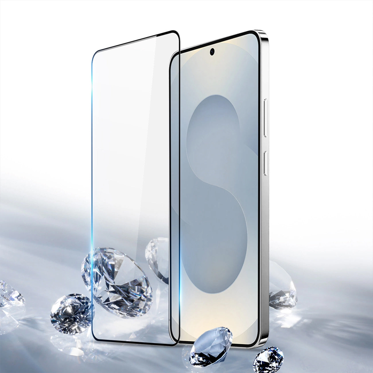 Folia ochronna Privacy Screen DUX DUCIS do Samsung Galaxy S25 S931, Hartowane szkło, Edge Glue