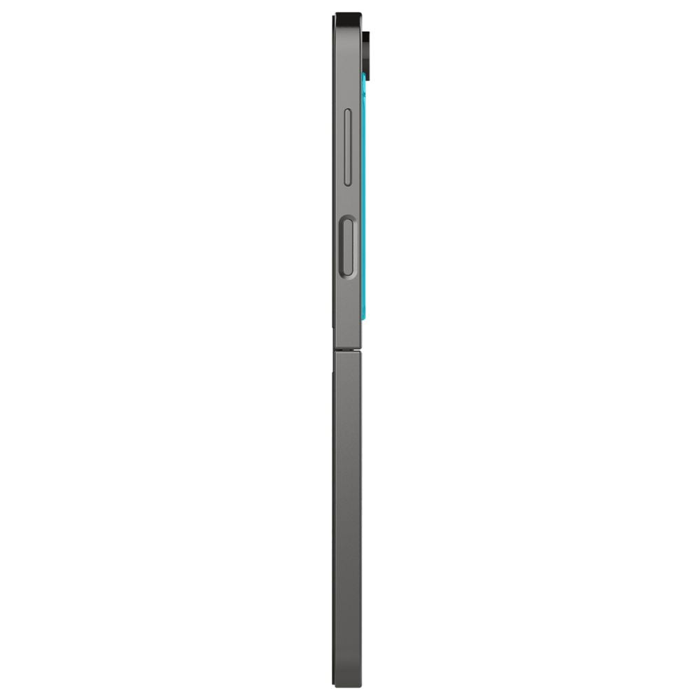 Folia ochronna na zewnętrzny ekran Spigen GlastR EZ FIT dla Samsung Galaxy Z Flip6 F741, Szkło hartowane, Pełne klejenie, Zestaw 2 sztuki AGL07972