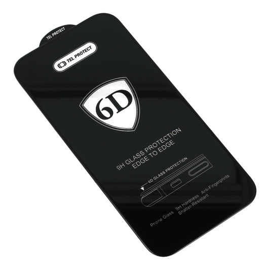 Folia ochronna na ekran OEM do Samsung Galaxy S26 S942, szkło hartowane, pełny klej, 6D, czarna