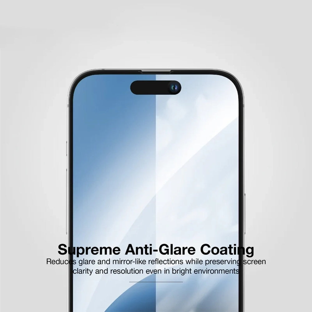 Folia ochronna na ekran Anank 10X Reinforced CG dla Apple iPhone 17, Szkło hartowane, Full Glue, 2.5D, Czarna