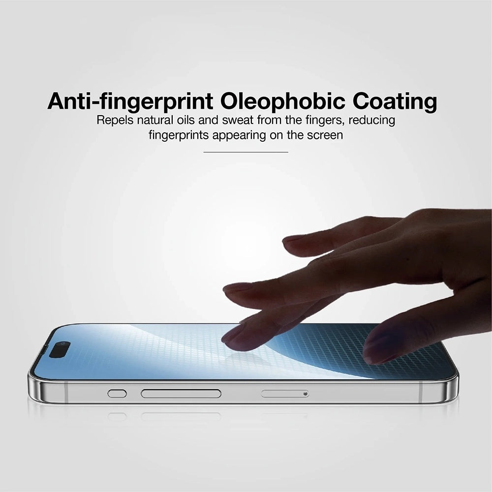 Folia ochronna na ekran Anank 10X Reinforced CG dla Apple iPhone 17, Szkło hartowane, Full Glue, 2.5D, Czarna