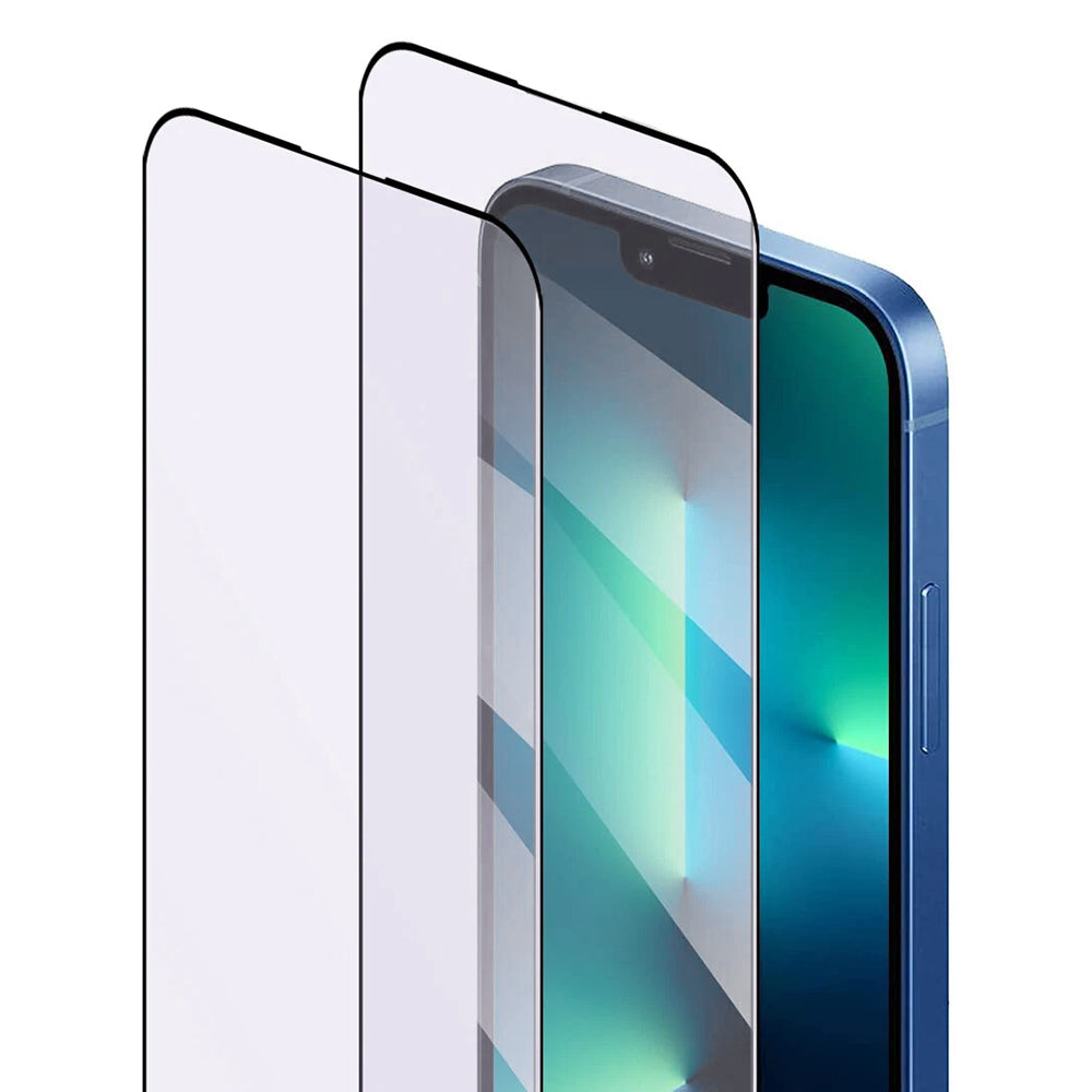Anti Blue Light Anank 5X Reinforced Screen Protector for Apple iPhone 17 Air, Tempered Glass, Full Glue, 2.5D, Black