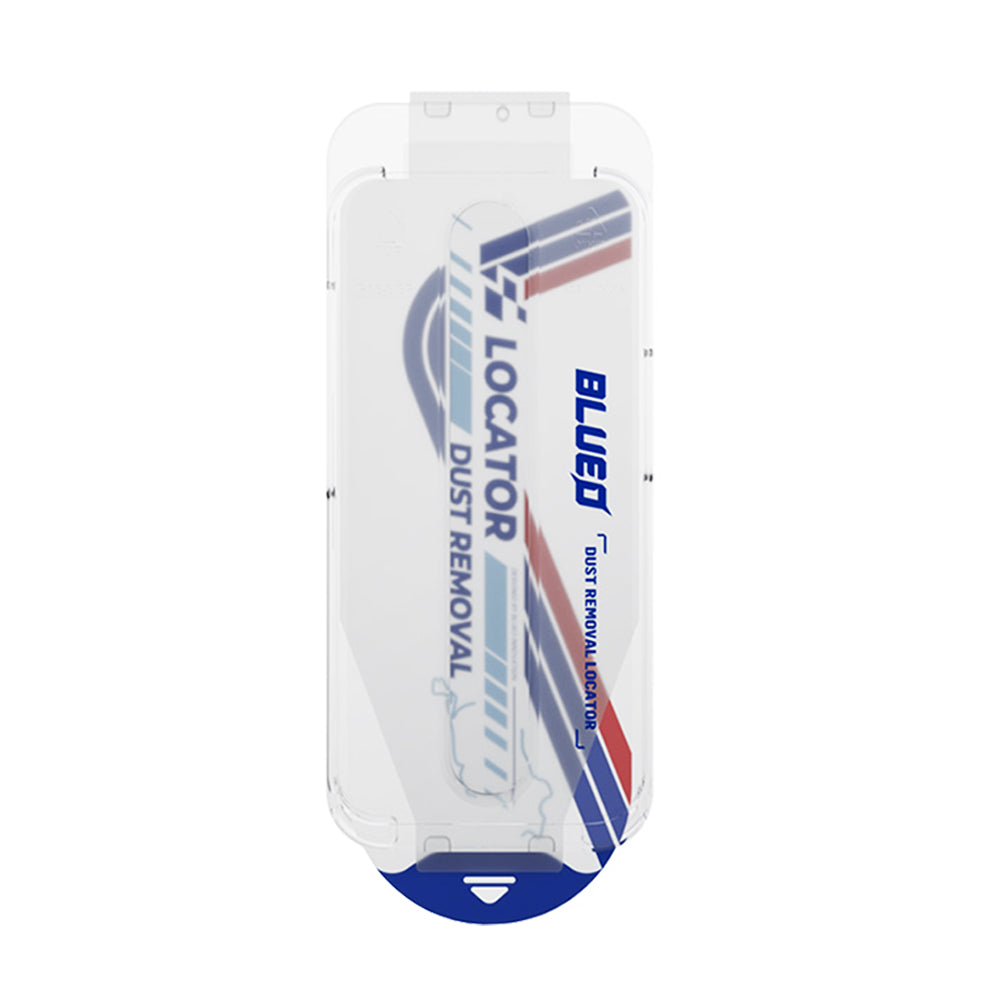 Folia ochronna na ekran Blueo Anti-Dust HD Applicator Pro do Apple iPhone 16 Pro Max, szkło hartowane, pełna klej, czarna
