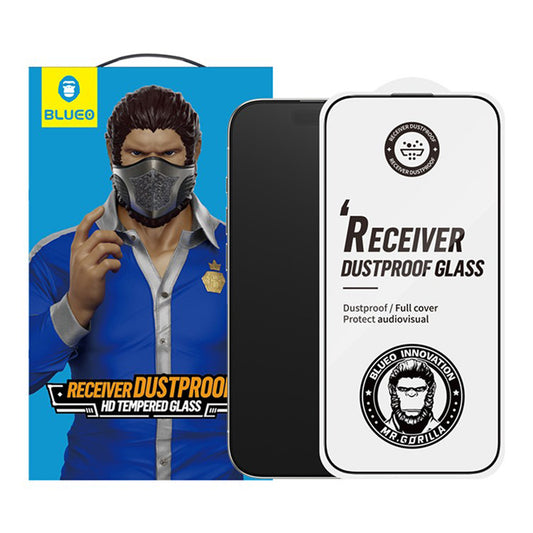 Folia ochronna na ekran Blueo Anti-Dust HD Applicator Pro dla Apple iPhone 17 Air, Hartowane szkło, Pełne klejenie