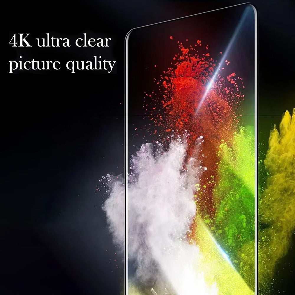 Folia ochronna na ekran Blueo Anti-Dust HD do Apple iPhone 15 Pro, szkło hartowane, pełna klej, czarna
