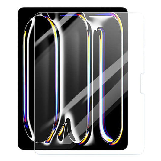 Folia ochronna na ekran Blueo HD do Apple iPad Pro 13 (2024), szkło hartowane, pełna klejność