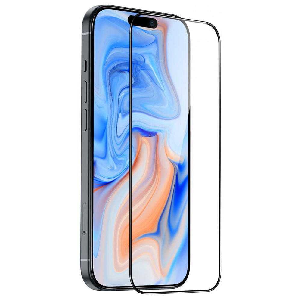 Folia ochronna ESR Armorite na ekran dla Apple iPhone 15 Plus, Hartowane szkło, Pełne klejenie, Czarna