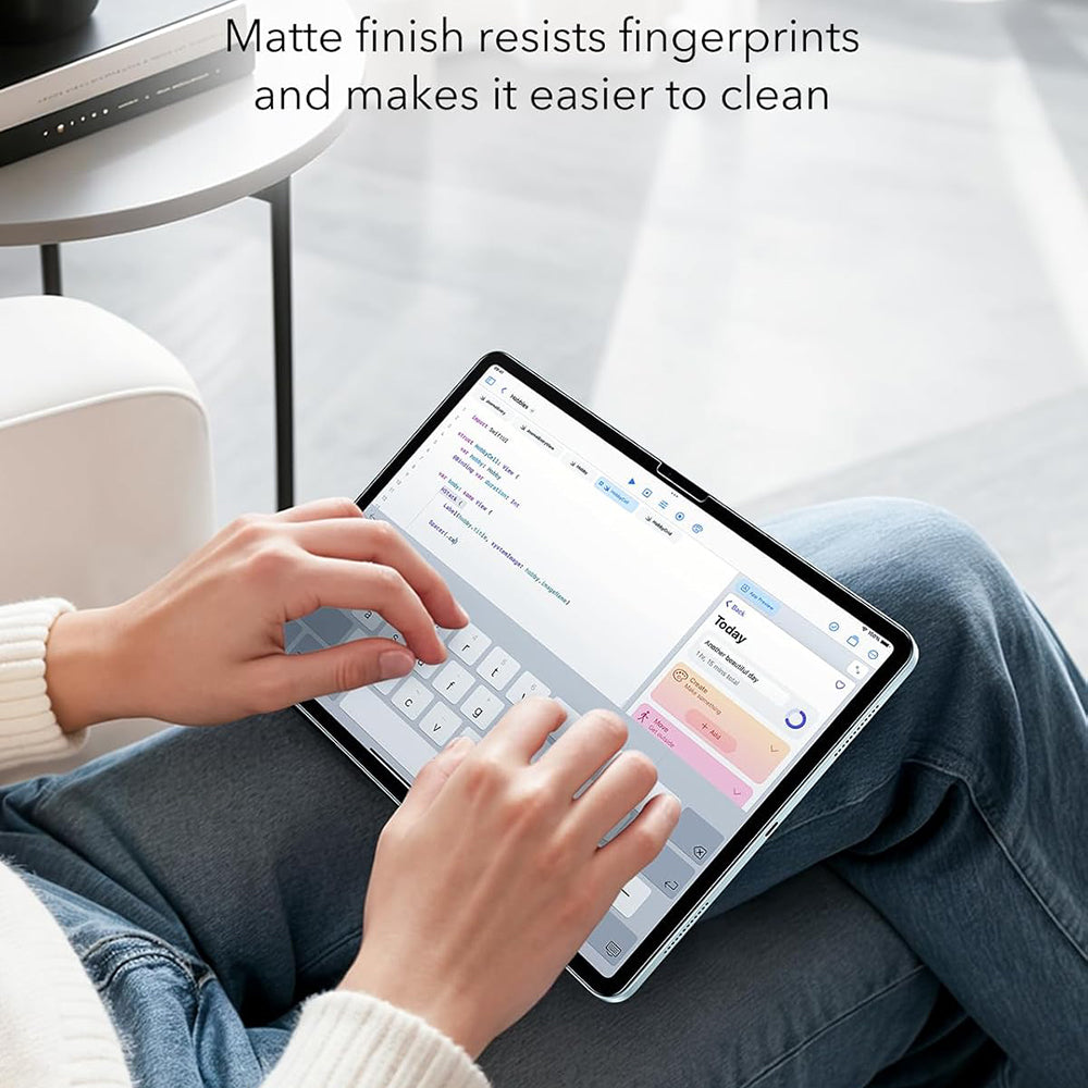 Folia ochronna ESR Paper Feel UltraFit do Apple iPad (2025) / (2022), Plastik, Zestaw 2 sztuki
