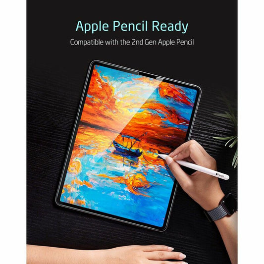 Folia ochronna ESR na ekran dla Apple iPad Air (2022) / Pro 11 (2021) / Air (2020), Hartowane szkło, Pełne klejenie, Zestaw 2 sztuki