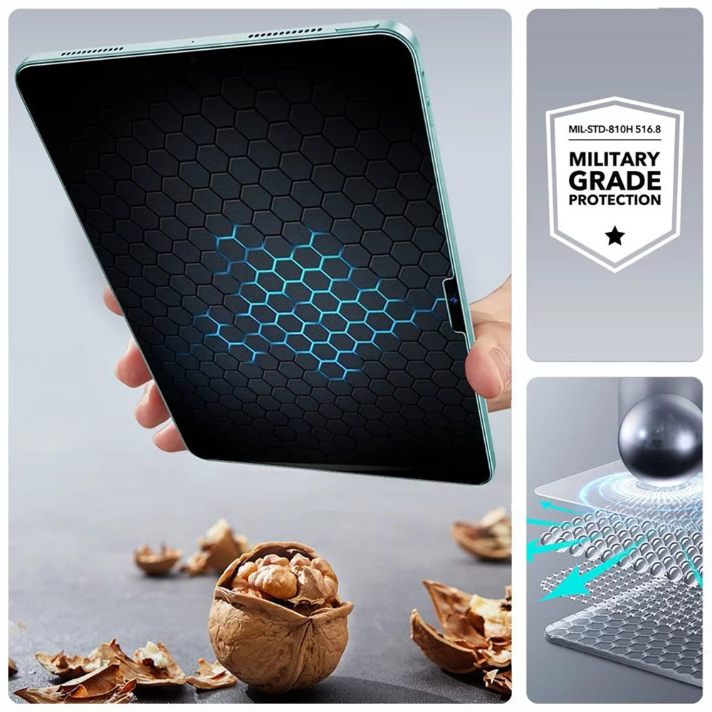 Folia ochronna na ekran ESR UltraFit do Apple iPad Air 13 (2026) / Pro 13 (2025), szkło hartowane, pełna warstwa kleju, zestaw 2 sztuki