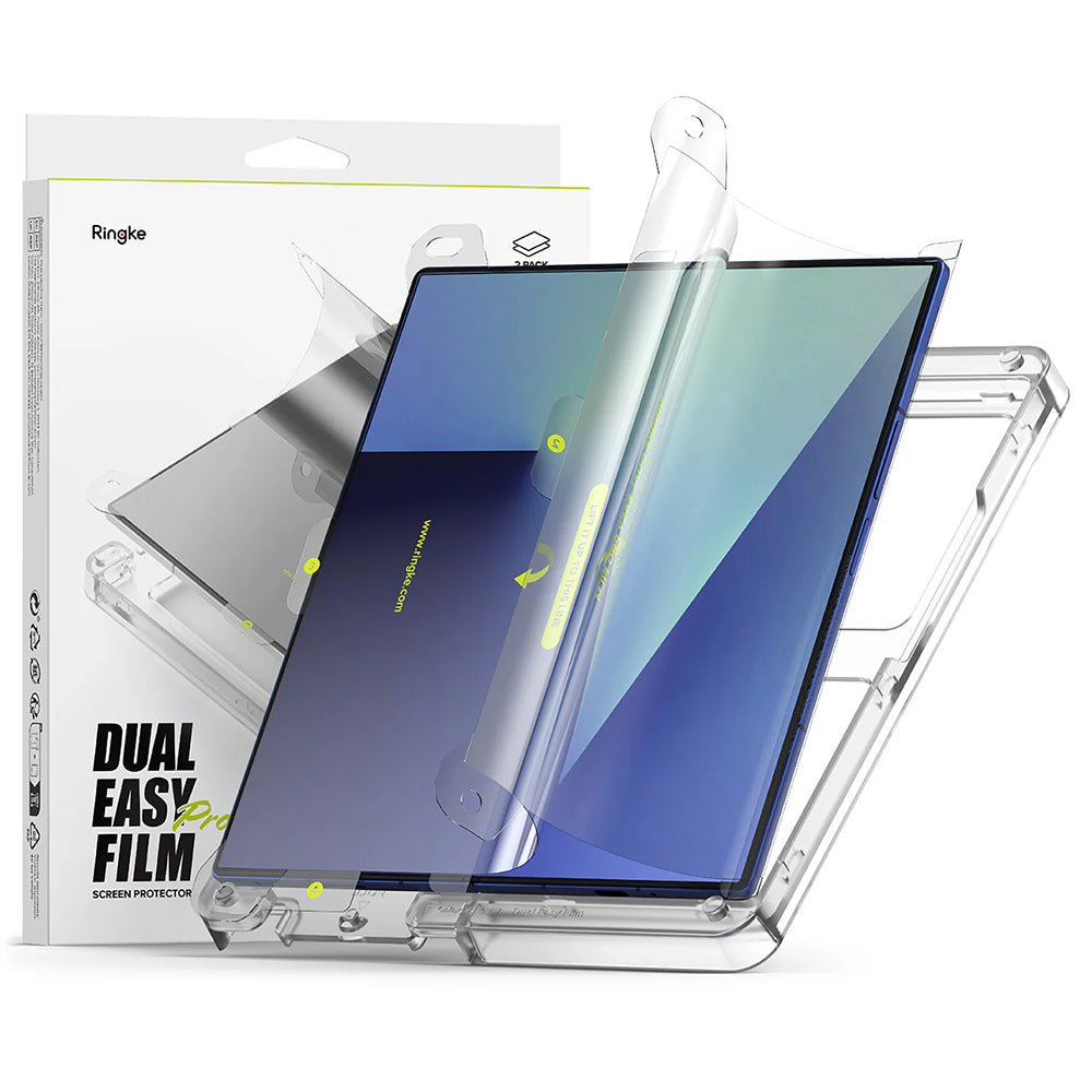 Folia ochronna na ekran wewnętrzny Ringke Dual Easy Pro do Samsung Galaxy Z Fold7 F966, plastik, zestaw 2 sztuki