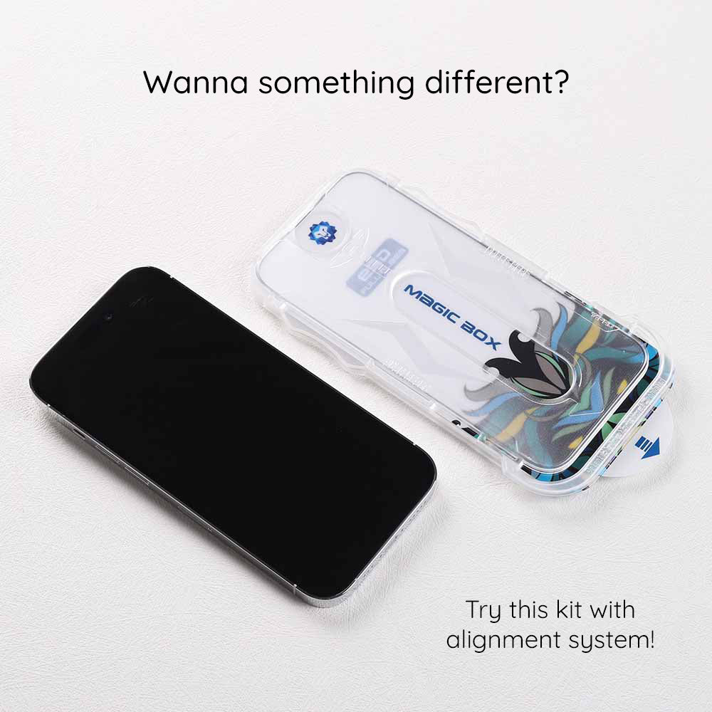 Folia ochronna na ekran Lito Magic Glass Box D+ Tools do Apple iPhone 16, szkło hartowane, pełna klejność
