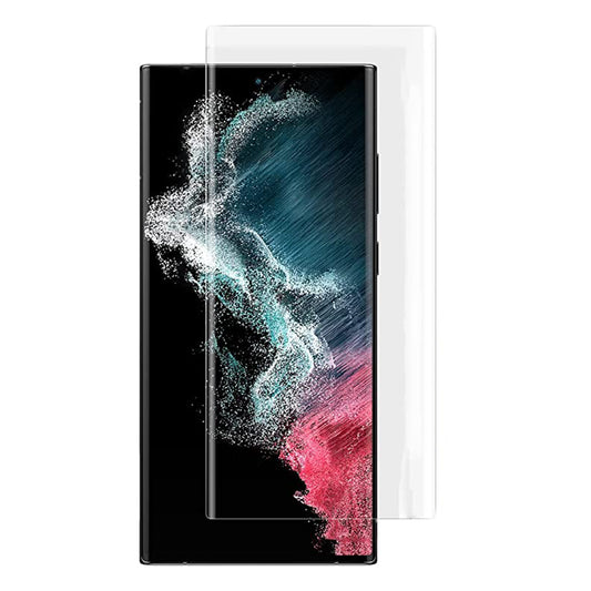 Folia ochronna na ekran Lito do Samsung Galaxy S22 Ultra 5G S908, szkło hartowane, klej UV, 3D