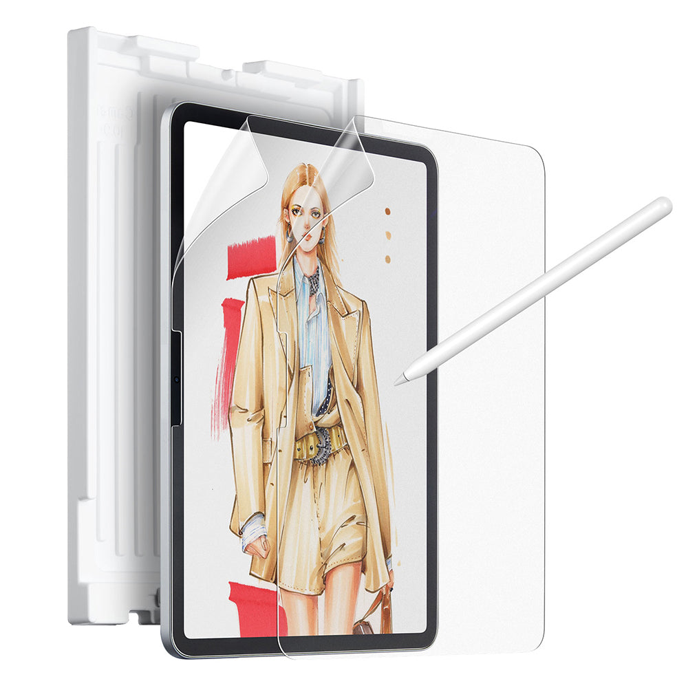 Matowa folia ochronna ESR Paper Feel dla Apple iPad Air 11 (2025) / Air 11 (2024), Plastik, Zestaw 2 sztuki