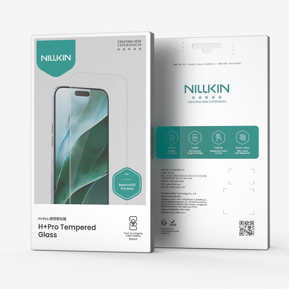 Folia ochronna na ekran Nillkin H+ Pro do Xiaomi Poco F8 Ultra, szkło hartowane, pełna klejność