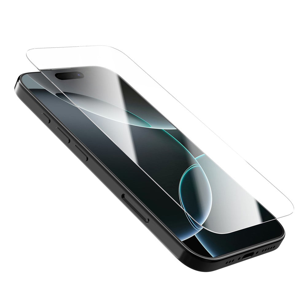Folia ochronna na ekran Nillkin H+ Pro z aplikatorem do Apple iPhone 16, szkło hartowane, pełna klejność