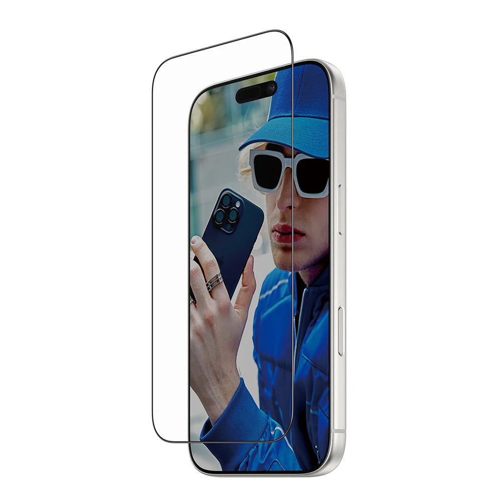 Folia ochronna na ekran PanzerGlass Ultra-Wide Fit Fastfit dla Apple iPhone 17 Pro, Szkło Hartowane, Pełne Klejenie, Czarna