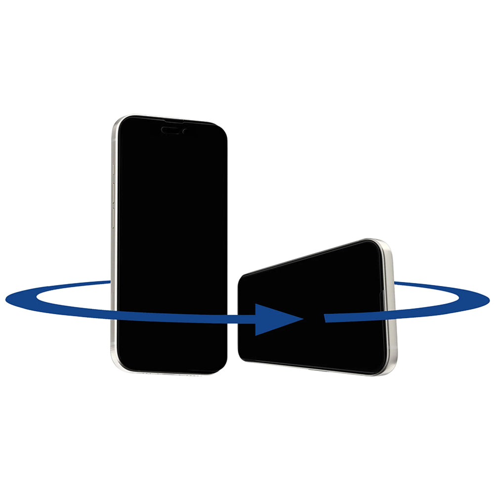 Folia ochronna na ekran Privacy Anank 1X Reinforced 360 do Apple iPhone 16 Pro, szkło hartowane, pełna klej, 2.5D