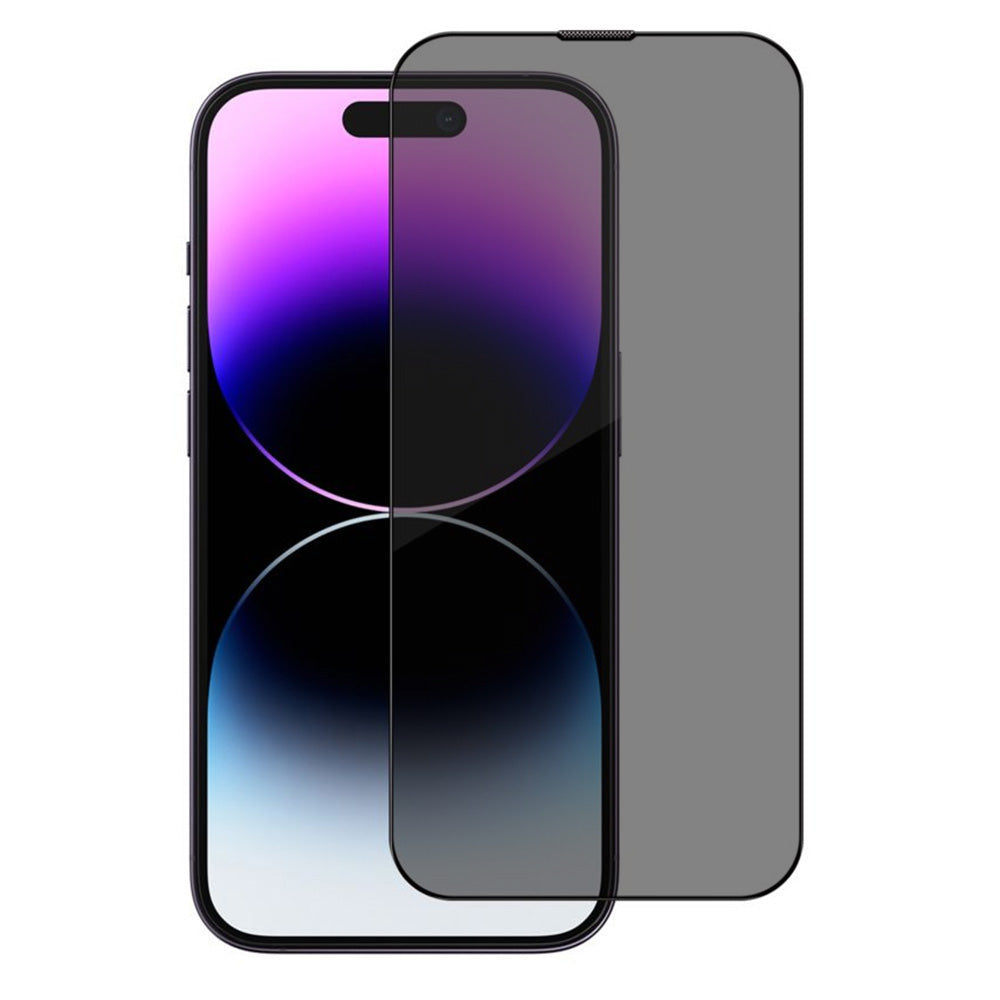 Folia ochronna Ecran Privacy Blueo Sapphire Applicator Pro dla Apple iPhone 17 Pro Max / 16 Pro Max, Hartowane Szkło, Pełne Klejenie